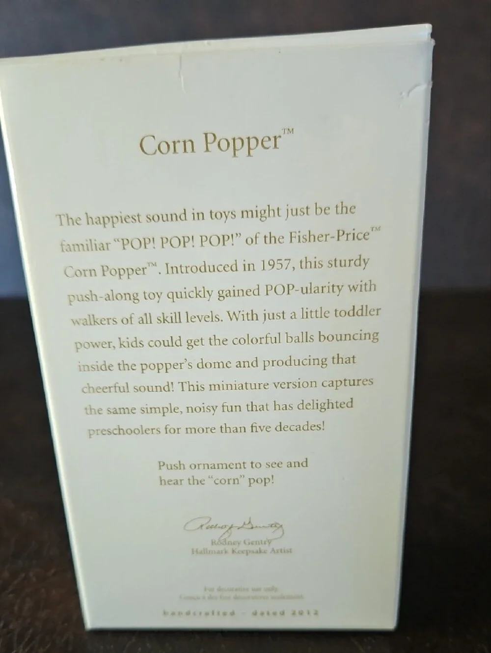 Hallmark miniature corn